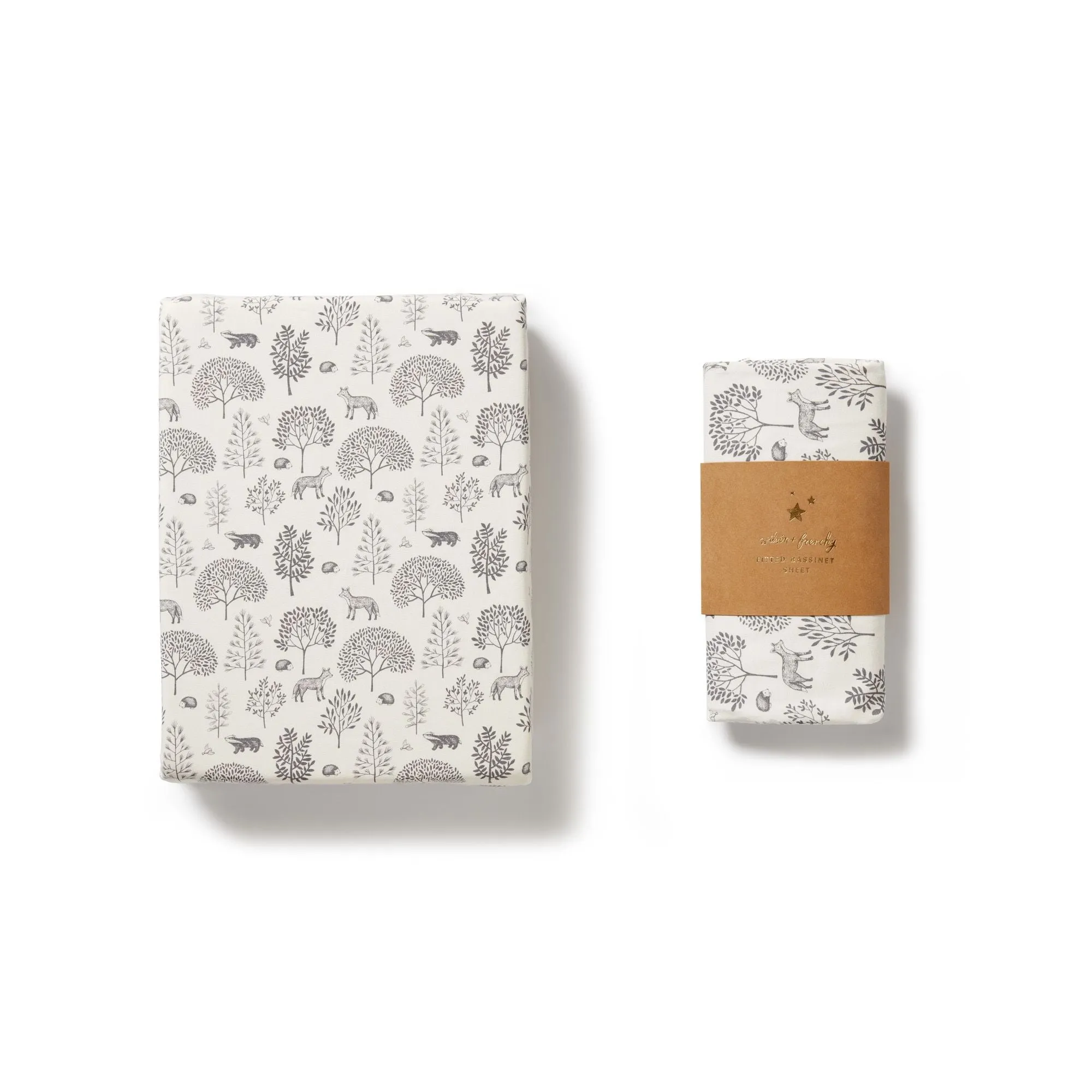 Wilson   Frenchy Organic Cot Sheet - Woodland
