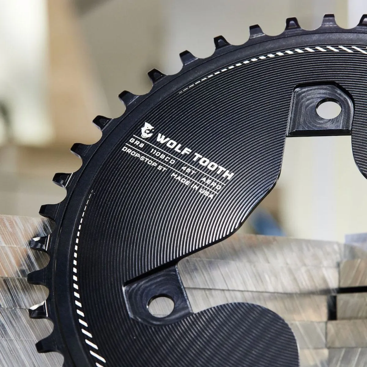 Wolftooth Shimano GRX HG  Aero 1X Drop-Stop ST Chainring
