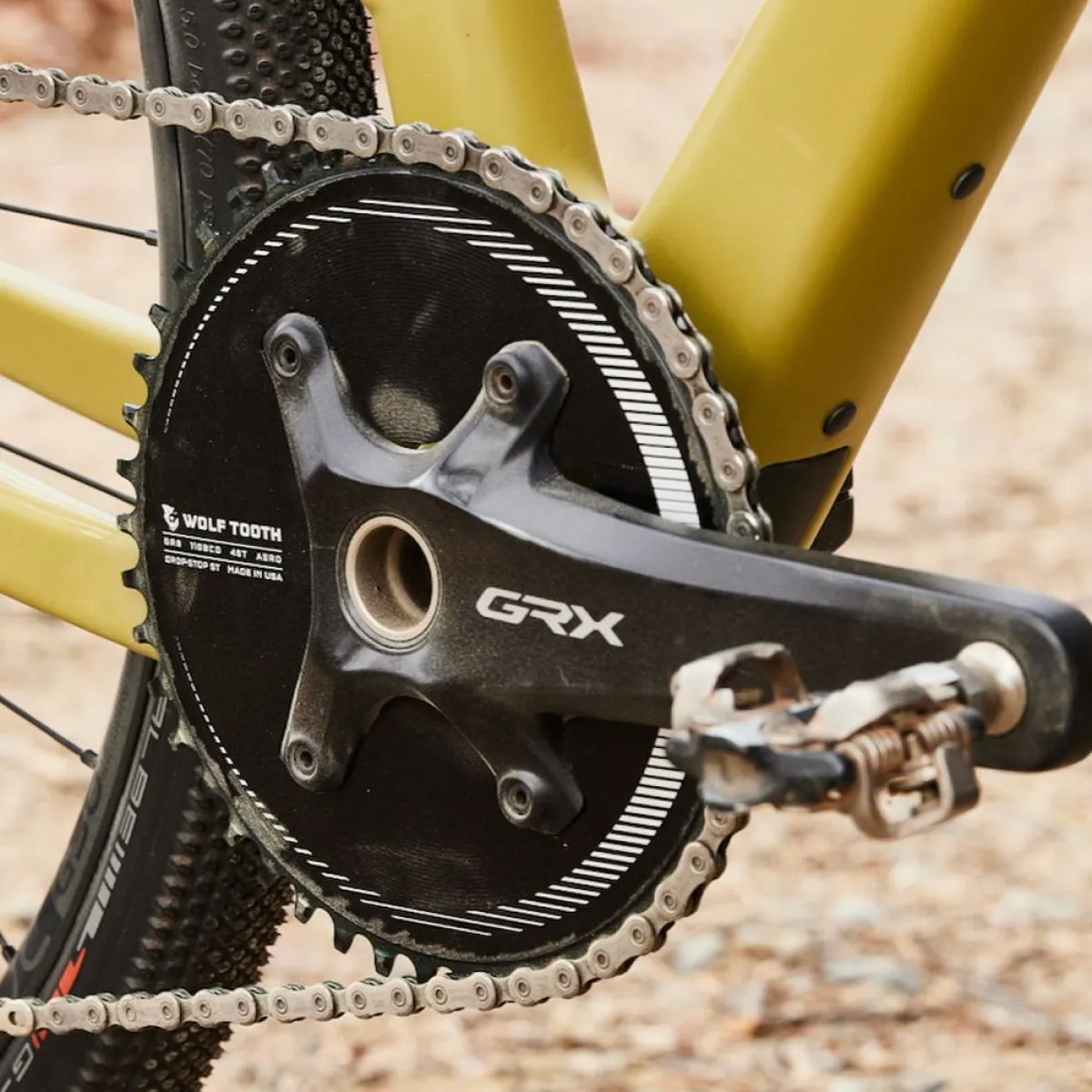 Wolftooth Shimano GRX HG  Aero 1X Drop-Stop ST Chainring