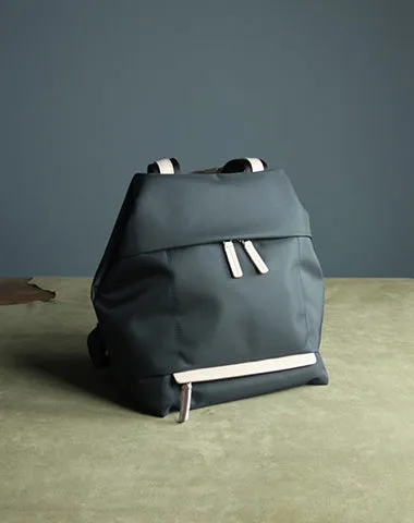 Womens Nylon Backpack Gray Best Satchel Backpack Bag Nylon School Rucksack for Ladies