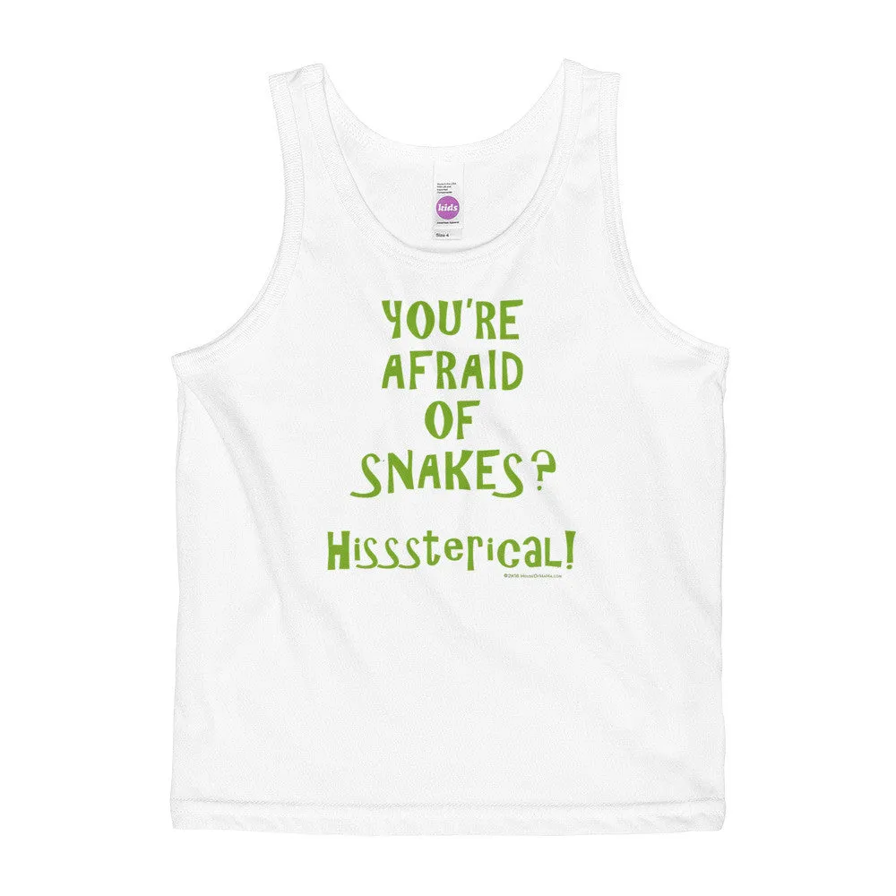 You're Afraid of Snakes? Kids' Tank Top